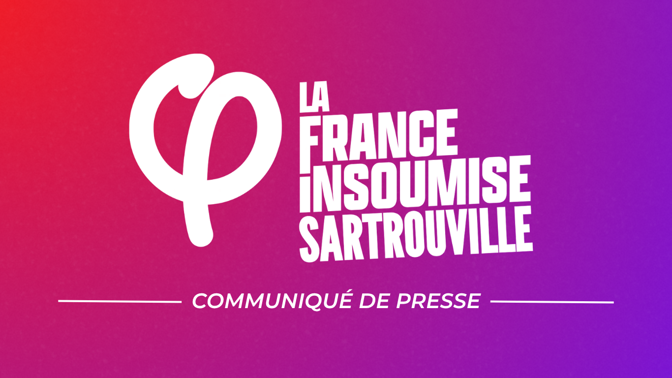 Municipale 2026 à Sartrouville – Liste La France Insoumise et citoyen·ne·s
