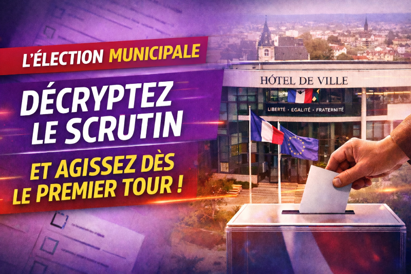 Union ou confusion: Décryptez le scrutin muncipal et agissez dès le premier tour ! Gauche à Sartrouville/